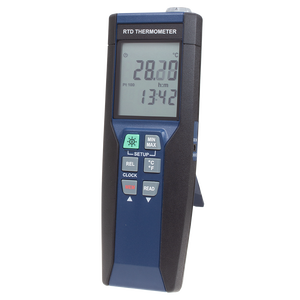 Thermomètre numérique à résistance au platine TECPEL DTM-385 PT100 - Plage de -100°C à 400°C - Précision de 0,05% - 99 températures - Product Image 2