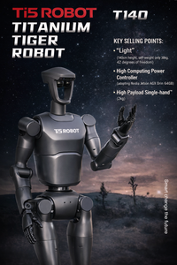 Robot humanoïde Ti5 T140A 42 DOF, plateforme bipède intelligente IA, préhension adaptative, contrôle de mouvement de haute précision, recherche en métallurgie - Product Image 6