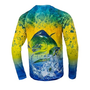 Design Your Own Sun Shirt Upf 50 Long Sleeve Fishing Shirt Fishing Wear - Product Image 2