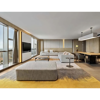 Meubles d'hôtel, mobilier de chambre contemporain, ensemble de meubles de chambre pour appartement d'hôtel à vendre