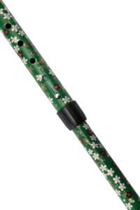 OKHEALING <span class=keywords><strong>Canne</strong></span> pliante télescopique réglable en fibre de <span class=keywords><strong>carbone</strong></span> à 5 sections, longueur 85-95 cm, antidérapante, portable, bâton de marche unisexe - Product Image 5