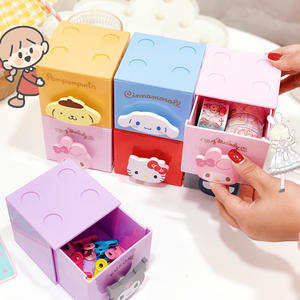 Kawaii caja de almacenamiento lindo Anime Craft caja Mini estudiante joyería gabinete regalo - Product Image 5