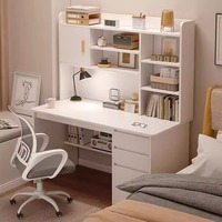 Table de travail pour bureau à domicile Table avec tiroirs Pc Desk Computer Mobilier De Bureau De Travail Meja Kerja Belajar