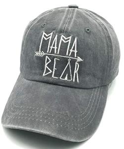 Sombrero de béisbol con diseño de Mama Bear Arrow para mujer, gorra de béisbol con bordado, vaquero, Mom - Product Image 4