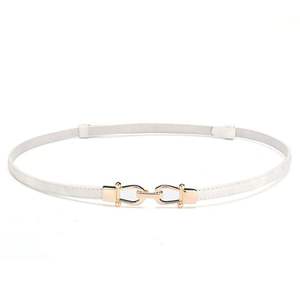 गर्म बिक्री सांप चमड़े की पतली कमर बेल्ट के साथ 38 इंच तक के कपड़े के लिए पतली कमर बेल्ट पतली कमर बेल्ट - Product Image 4