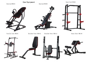 Equipo de Gimnasio de Tres Estaciones para Entrenamiento de Fuerza Integral, Conjunto de Rack de Entrenamiento de Fuerza, Equipo Deportivo Funcional para Fitness - Product Image 2
