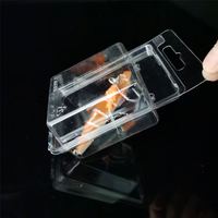 Boîtier en plastique PET rigide transparent de haute qualité sur mesure, impression UV, épaisseur 0,5 mm, matériaux recyclés, marque YuXuan