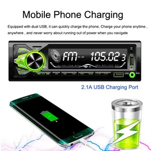 Reproductor MP3 para coche con pantalla LCD retroiluminada de 7 colores, transmisor FM BT, sistema de audio para coche, música HD sin pérdidas, radio para coche - Product Image 5