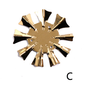 6 Types Stainless Steel French Smile Line <b>Cutter</b> Nail <b>Edge</b> Trimmer Templates for Acrylic Nails - Product Image 3