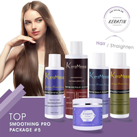 KeraMess Traitement Capillaire à la Kératine Parfum Chocolat Sans Formaldéhyde – Crèmes Lissantes pour Cheveux Abîmés et Afro
