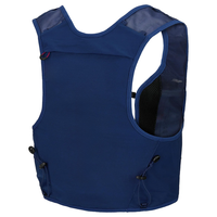Gilet de course léger en nylon personnalisé avec logo d'usine, doublure en polyester imperméable, unisexe, pour la randonnée et le marathon