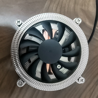Disipador de Calor para CPU de 65W Todo en Uno, 4 Pines, Aluminio, LGA 1200 115x 1700, Radiador de 90*90*20mm para Computadora Todo en Uno