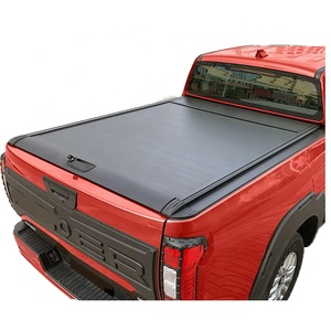 Couverture de lit dur <span class=keywords><strong>en</strong></span> aluminium rétractable Offres Spéciales pour couvercle de tonneau de volet roulant de camionnette Navara pour verrouillage Ram F150 GMC Tundra - Product Image 1