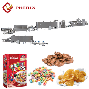 Máquina Extrusora Multifuncional <span class=keywords><strong>Kellogg</strong></span>'<span class=keywords><strong>s</strong></span> para <span class=keywords><strong>Cereales</strong></span> de Maíz, Máquina para Hacer Hojuelas de Maíz, Línea de Producción - Product Image 2