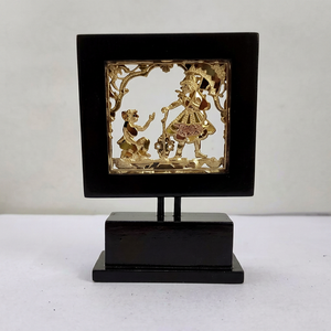Cadre d'art découpé en métal de luxe, ensemble cadeau décoratif exquis - Product Image 1