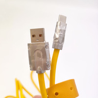 Faisceau de câbles professionnel usine fabrication faisceau de câbles jaune USB 3.1 type-c ligne de données de charge de téléphone intelligent Mobile