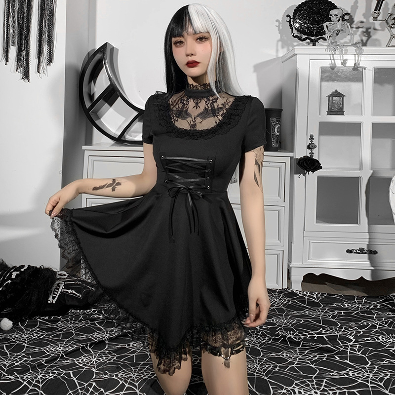 Shop Our Gothic Vintage Velvet Dress - Elegant & Sustainable