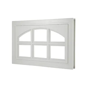 तह प्लास्टिक सफेद प्लास्टिक गेराज दरवाजा गेराज के लिए नकली खिड़की आवेषण गेराज दरवाजा Windows फिसलने