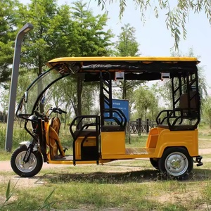 Triciclo Eléctrico para Adultos de 60V en Oferta, Mototaxi Eléctrico con Motor de Gran Torque de 1200W para Pasajeros - Product Image 6