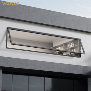 Wazzor wazzor מפעל עיצוב אלומיניום חלון רינג עמיד rcuring נשלפים עם תריס - Product Image 3