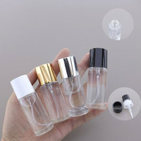 Flacon de parfum cylindrique de luxe personnalisé Mingsheng, en verre rechargeable, 20ml, 30ml, 50ml, flacon de parfum à vaporiser, fabricant