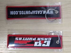 Llavero Personalizado con Letras Bordadas en Rojo - Product Image 6