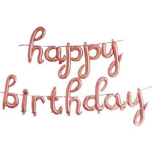 ลูกโป่งตกแต่งงานวันเกิดขนาดเล็ก13ชิ้นพร้อมตัวอักษรอวยพรวันเกิด - Product Image 6