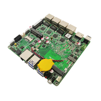 Motherboard Server Armortec DDR3 Didukung Intel Apollo Lake Quad Core J3455 Mini ITX 4 GbE LAN Konsol SIM Baru SATA 8GB RAM