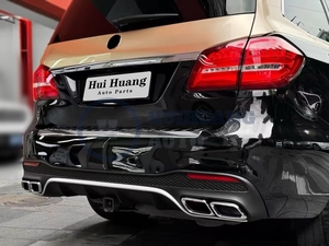 Kit carrosserie pour <span class=keywords><strong>Mercedes</strong></span> benz <span class=keywords><strong>GLS</strong></span> X166 2015 2016 2017 <span class=keywords><strong>2018</strong></span> 2019 Année Facelift GLS63 Modèle AMG avec pare-chocs - Product Image 6