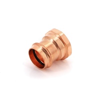 Adaptateur d'accouplement réducteur de haute qualité Cuivre V Type Propress Fitting Match Rigide et Milwauke 1/2 "à 4" ASTM