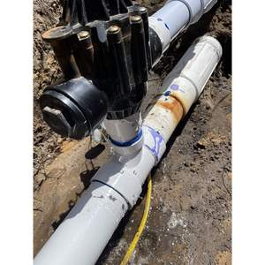 Válvula solenoide de riego Zanson de 63 tubos y 200P, válvula de control de agua normalmente cerrada de 1 pulgada con control remoto inalámbrico - Product Image 2