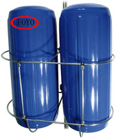 Support de pare-battage double FOYO en acier inoxydable 304, support de pare-chocs, quincaillerie marine durable pour accessoires de bateau/yacht/kayak