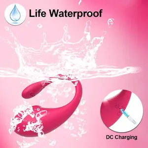 Jouets sexuels Delove APP : Vibrateur à balles en forme de vagin télécommandé, vibromasseur portable, œuf vibrant pour femme - Product Image 4