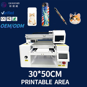 Luxury Custom Flatbed A3 UV Printer Acrylic Ceramic <strong>Metal</strong> UV Effect <strong>Printing</strong> <strong>Machine</strong> for Phone Case Digital Pen PVC Provided - Product Image 1