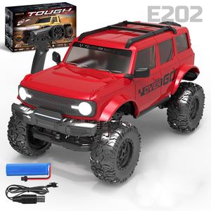 Véhicule tout-terrain télécommandé E201 E202 4x4 avec éclairage LED, échelle 1/20, haute vitesse, pour l'escalade, jouet pour garçon, cadeau - Product Image 5