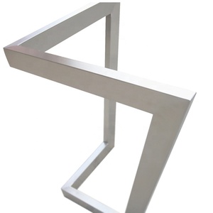 Interi liberi di Metallo Rettangolo di <span class=keywords><strong>Vetro</strong></span> Tavolino <span class=keywords><strong>Tavolo</strong></span> In Acciaio Inox <span class=keywords><strong>Gambe</strong></span> Temperato Smussato Più Morbido Bordo <span class=keywords><strong>Per</strong></span> La Sala da pranzo Soggiorno - Product Image 4