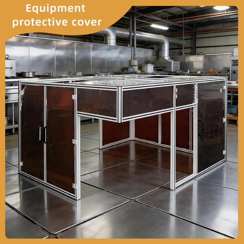 Custom Heavy Duty Equipment Hood for