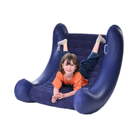 Canapé inclinable gonflable moderne pour enfants, pliable, anti-retournement, en PVC, pour salon, chambre, extérieur, jardin, jeux