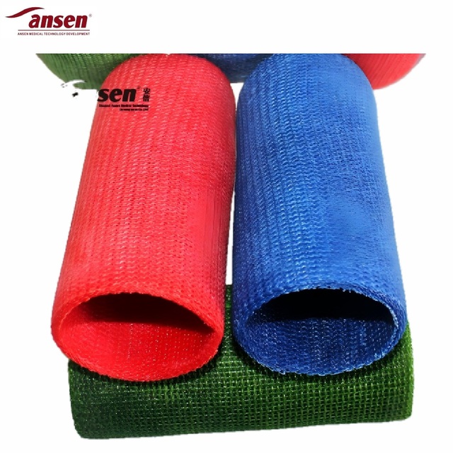 Fast Drying Medical Fiberglass Polymer Bandage Surgical Orthopedic Cast Wrap for Fracture