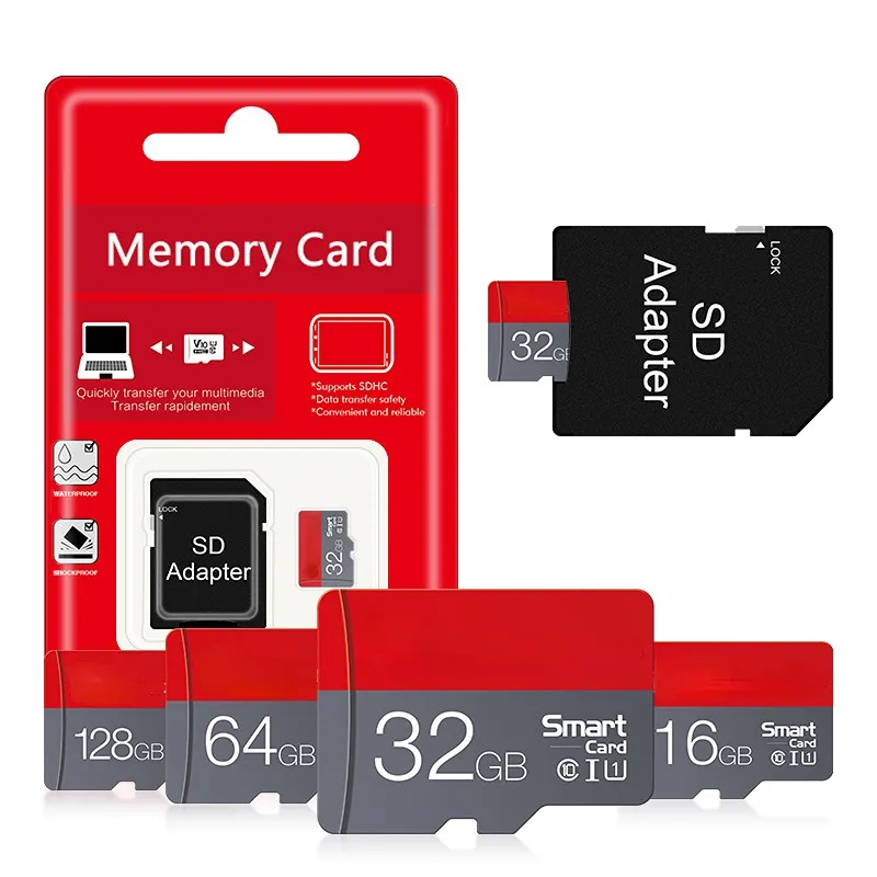 Tarjeta de memoria de alta velocidad barata original de envío rápido de fábrica para altavoces de tableta de cámara 64GB 128GB 256GB tarjeta TF mini tarjeta SD