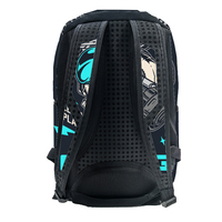 Sac à dos en polyester style gaming, sac à dos décontracté avec sangle réglable pour adolescents, usage scolaire et extérieur, fabrication OEM ODM