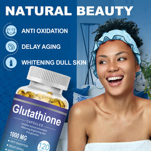 Özel Marka Glutatyon Kapsül Cilt Beyazlatıcı 1000mg Devedikeni Özü Vitamin D3 120 Kapsül - Product Image 4