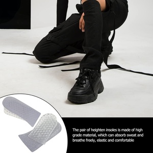 Semelles intérieures en <span class=keywords><strong>silicone</strong></span> pour augmenter la taille, amortissantes avec coussinets de talon invisibles pour usage quotidien, demi-semelles pour chaussures - Product Image 5
