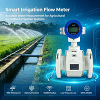 4-20mA Low Cost Irrigation Supply Water Liquid Flow Meter Electromagnetic Magnetic Flow Meter Flowmeter Water