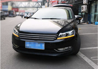 Mise à niveau vers le phare complet LED phare avant lumière plug and play pour VW Passat Magotan B7 phare lumière 2011-2015
