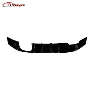 Accessoires de voiture Aileron de requin Couvercle de pare-chocs arrière Trim Spoiler Lip Diffuser Bumper Protector Cover For <span class=keywords><strong>Ford</strong></span> <span class=keywords><strong>Fiesta</strong></span> ST <span class=keywords><strong>MK7</strong></span> 2012-2017 - Product Image 2