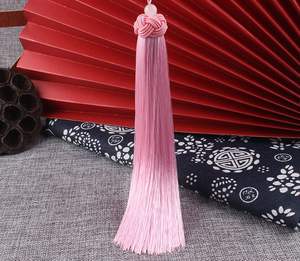 34 cm in Nylon per maglieria verticale <span class=keywords><strong>con</strong></span> frangia liscia di nappine <span class=keywords><strong>con</strong></span> Design ananas per feste <span class=keywords><strong>con</strong></span> decorazioni per tende a forma di borsa lanterna - Product Image 3