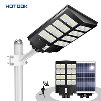 Farola Solar comercial superbrillante con batería de litio de alta calidad para exteriores, 300W, 400W, 500W, 600W, farola Solar todo en uno