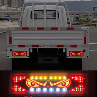 Feu arrière de camion Devil's Eye avec clignotant LED, feux de stop, de frein, de stationnement et de recul pour voiture, pick-up, remorque, camionnette, 12V 24V