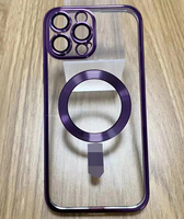 Nouvelle coque de téléphone portable tendance, style sportif, style streetwear, électro-plaquée, magnétique, étanche, antichoc pour 13 14 15 16 Pro